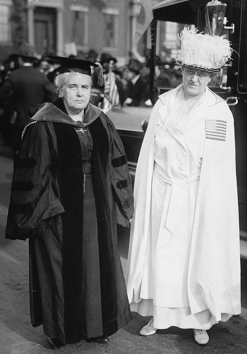 Carrie Chapman Catt and Anna Howard Shaw (1917)